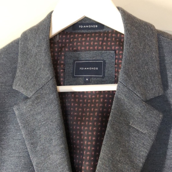 Men’s grey 7Diamnonds blazer - Picture 6 of 12